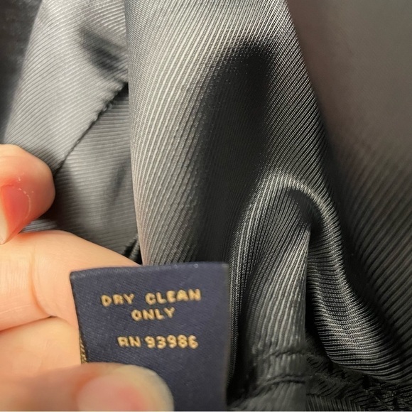 [45L/40W] Brooks Brothers Men’s Dark Grey 100% Wool 1818 Fitzgerald Suit Coat - Picture 13 of 14